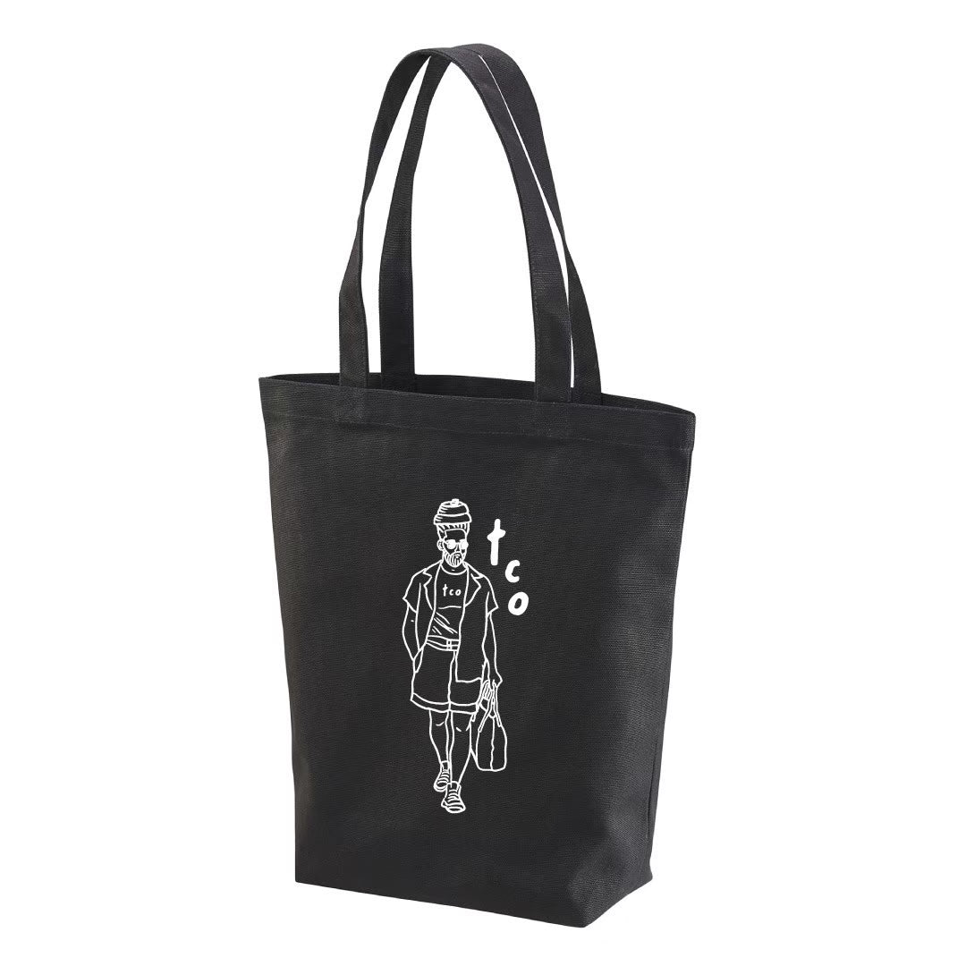 ジョニートートバッグ BLACK（M） – trip cafe okinawa