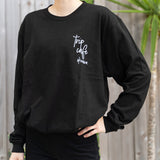trip cafe okinawa Long-sleeve T-shirt Black